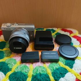 キヤノン(Canon)のCanon キャノン EOS M100 EF-M15-45 IS STM レンズ(ミラーレス一眼)