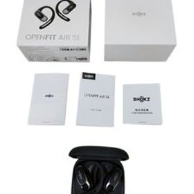 ５ 展示品 Shokz ショックス オープンイヤー型 イヤホン OpenFit Air SE Black SKZ-EP-000052 T511 Bluetooth ワイヤレスイヤホン