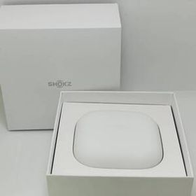 中古品 SHOKZ OPENFIT AIR T511 ショックス オープンフィット ホワイト オープンイヤー