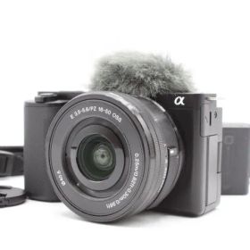 【美品】SONY ソニー ZV-E10 パワーズームレンズキット(同梱レンズ:SELP1650) ブラック ZV-E10L B #LE2027021