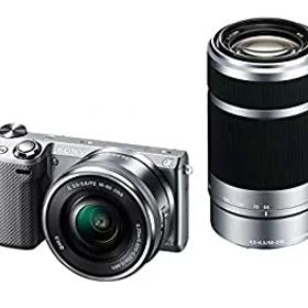 【中古】SONY ミラーレス一眼 NEX-5T ダブルズームレンズキット シルバー NEX-5TY-S