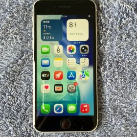 【美品】iPhone SE (第3世代) ホワイト 64GB