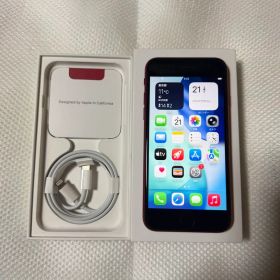 美品 SIMフリー iPhoneSE 第3世代 64GB バッテリー100%