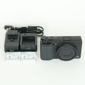 [美品 | シャッター数408回｜バッテリー2個付] RICOH GR IIIx | コンパクトデジタルカメラ