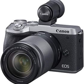 【中古】Canon ミラーレス一眼カメラ EOS M6 Mark II EF-M18-150 IS STM レンズ EVFキット シルバー EOSM6MK2SL-18150ISEVFK当店保証30日間 人気モデル 高画質 売れ筋