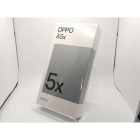 【未使用】Oppo 国内版 【SIMフリー】 OPPO A5x 4GB 128GB ホワイト【静岡】保証期間３ヶ月