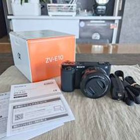 SONY ソニー VLOGCAM ZV-E10L パワーズームレンズキット ミラーレス一眼カメラ ブラック 保証あり