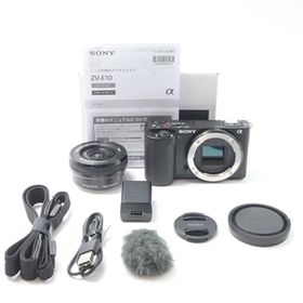 ソニー SONY VLOGCAM ZV-E10L-B パワーズームレンズキット ブラック