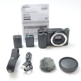 ソニー SONY VLOGCAM ZV-E10 B ボディ ブラック