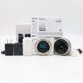 【ほぼ新品】SONY ZV-E10L White ソニー