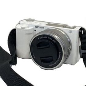 SONY◆デジタル一眼カメラ VLOGCAM ZV-E10Y ダブルズームレンズキット//