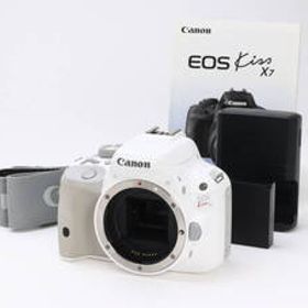 AB (良品) Canon キヤノン EOS Kiss X7 ボディ ホワイト シャッター回数1366 初期不良返品対応 22-319