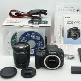良品 Canon キヤノン EOS Kiss X7 ボディ+ EF-S 18-55 IS STM レンズキット デジタル一眼レフカメラ 元箱付 260121w【アルプスカメラ】