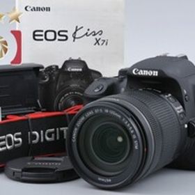 【中古】Canon キヤノン EOS Kiss X7i EF-S 18-135 IS STM レンズキット シャッター回数僅少
