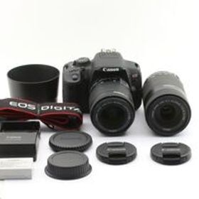 シャッター 2,962回 Canon EOS Kiss X7i デジタルカメラ 18-55mm 55-250mm ダブルレンズキット キヤノン 動作確認済み 送料無料 中古 00437