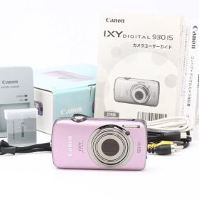 AA- (極上品) Canon キヤノン IXY DIGITAL 930 IS パープル 初期不良返品対応 33-17