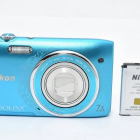■ ほぼ新品 ■ Nikon COOLPIX S3500 クリスタルブルー