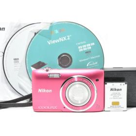 超美品 ニコン COOLPIX S3500 コンパクトデジタルカメラ ピンク