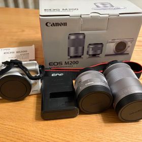 Canon EOS M200 ミラーレスカメラセット