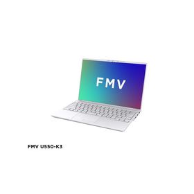 富士通 ノートPC FMV Note U FMVU550K3W[14型 | WUXGA | Core i5 | 16GB | 512GB | Windows 11 | Office H&amp;B | シルバーホワイト]
