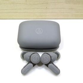 ☆audio-technica Bluetooth ワイヤレスヘッドセット イヤホン ストーングレイ(ATH-TWX7)!!