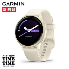 GARMIN vivoactive6 ヴィヴォアクティブ6 Bone/LunarGold GPSスマートウォッチ iOS・アンドロイド対応 Suica対応 010-02985-31【安心のメーカー1年保証】