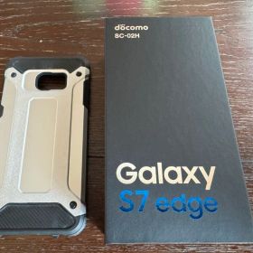 【美品】docomo Galaxy S7 edge 本体 箱付 ケースおまけ