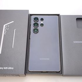 【美品中古】 Galaxy S25 Ultra 256GB ブラック SIMフリー △判定