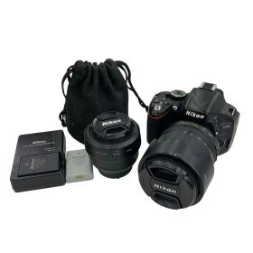 186000 Nikon ニコン 一眼レフ ダブルレンズセット D5100