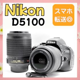 美品✨Nikon D5100✨自撮り ニコン 一眼レフ 望遠レンズ スマホ転送