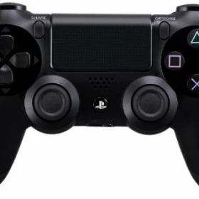 【クーポン配布中】 ワイヤレスコントローラー (DUALSHOCK 4) ジェット・ブラック 【メーカー生産終了】