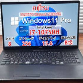 【整備済】FUJISTU Lifebook NH90/E2/Intel Core i7-10750H/8/256SSD/15.6/Win 11 /Office付き/N2860_1336