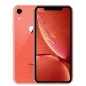 【中古】 iPhoneXR 128GB コーラル SIMフリー 本体 スマホ iPhone XR アイフォン アップル apple 【送料無料】 ipxrmtm989