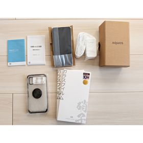 アクオス(AQUOS)の【新品】AQUOS wish3 SoftBank ブラック【おまけ付】(スマートフォン本体)
