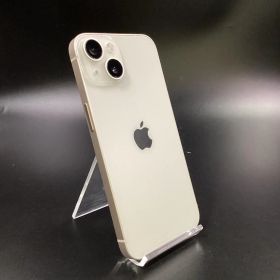 【全額返金保証】【最速発送】 iPhone 14 256GB スターライト docomo 白ロム 美品 動作確認済 81%