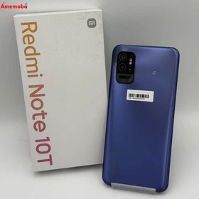 Redmi Note 10T 64GB ナイトタイムブルー A101XM SoftBank版SIMフ