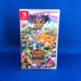 Switch ソフト スナックワールド トレジャラーズ ゴールド 即決！