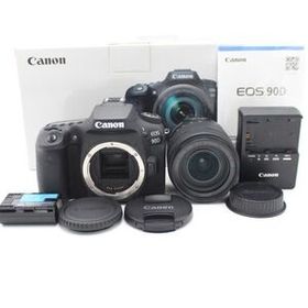 ■美品■ CANON デジタル一眼レフカメラ EOS 90D EF-S18-135 IS USM レンズキット ♯97030