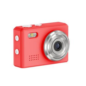 SAC CONNECT MINIカメラ SMC01-RD ( 約100万画素 CMOSセンサー 固定焦点 0.96インチ液晶 microSD対応 動画撮影 レトロモード 小型デジタルカメラ ) レッド