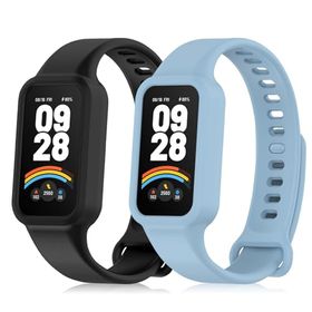 Xiaomi Smart Band 9 Active / Xiaomi Redmi Smart Band 3 バンド シリコン スポーツストラップ おしゃれ 柔軟性 防汗 コンパチブル 交換