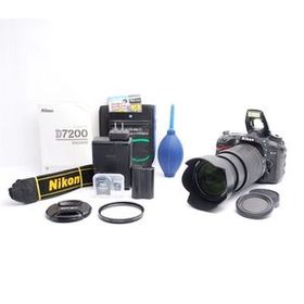 Nikon ニコン D7200 AF-S 18-140mm F3.5-5.6G ED VR 手ブレ補正搭載 レンズキット Wi-Fi ブラック