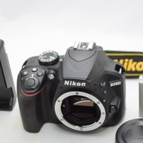 ★Nikon ニコン D3400 ブラック ボディ★ショット数約800回