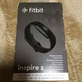 新品未使用品 フィットビィット インスパイア2 fitbit inspire2 ウェアラブルウォッチ ブラック 心拍計 フィットネストラッカー