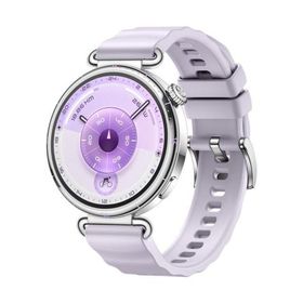 【長期保証付】HUAWEI(ファーウェイ) HUAWEI WATCH GT6 41mm PU パープル スマートウォッチ KSU-B19-PR 1.32inchAMOLED 64GB 最大14日間駆動 GPS