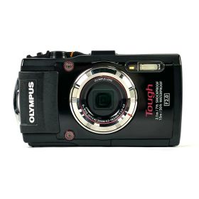オリンパス OLYMPUS STYLUS TG-3 Tough ブラック コンパクトデジタルカメラ 【中古】