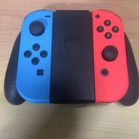 【未使用・動作確認済】Nintendo Switch HAC-001(-01) バッテリー強化モデル ネオンブルー/レッド 付属品完備 即プレイ可