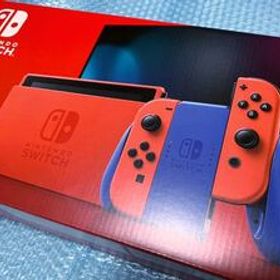 新品 [Nintendo Switch 本体 マリオレッド×ブルー セット ニンテンドースイッチ]