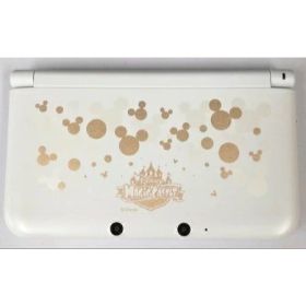 【お買い物マラソン★限定クーポン＆最大P10倍！3/20 20:00～】純正充電器付き 3DSLL 本体 ニンテンドー 3DS LL ディズニー マジックキャッスル マイ・ハッピー・ライフ 限定デザイン Nintendo プレゼントキャンペーン【中古】
