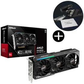 ASRock RX9070XT CL 16G ブラック グラフィックボード + オリジナルマウスパッド セット【KK9N0D18P】