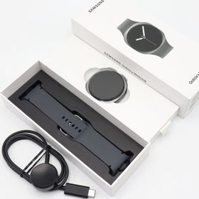 サムスン(SAMSUNG)の【美品】SAMSUNG Galaxy Watch8 44mm SM-L330NDAJXJP グラファイト スマートウォッチ サムスン ギャラクシーウォッチ 本体(腕時計(デジタル))